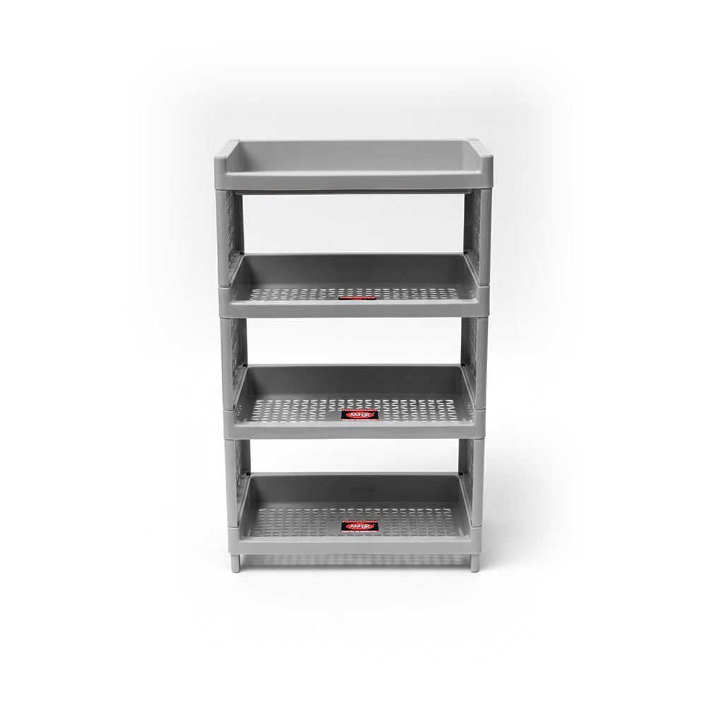 Stacko 4-Tier Storage Rack | Multipurpose Organizer for Kitchen, Bedroom, Bathroom & Office
