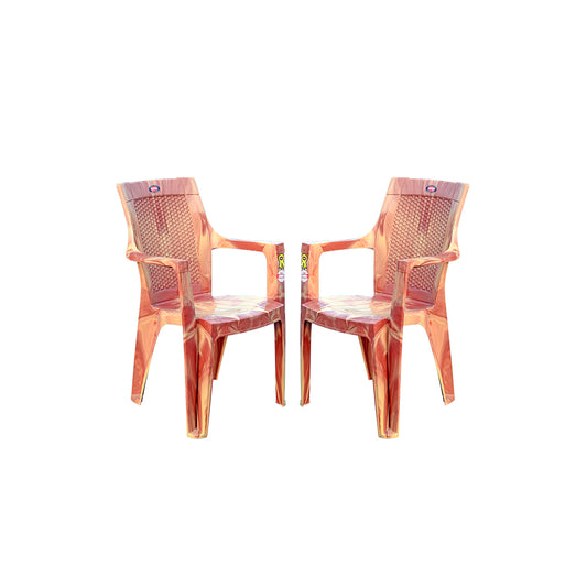 Wicker Plastic Chair Set of 2
