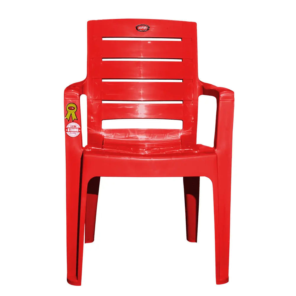 Striphy Plastic Chair Set of 2 - Office Chair