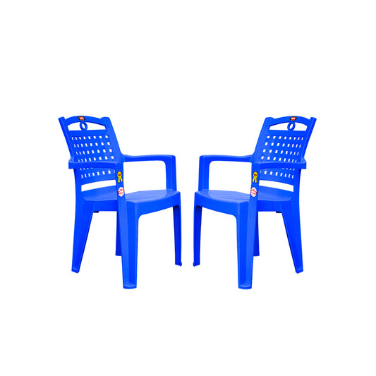 Comfy Plastic Chair Set of 2 - Ergonomic Chair