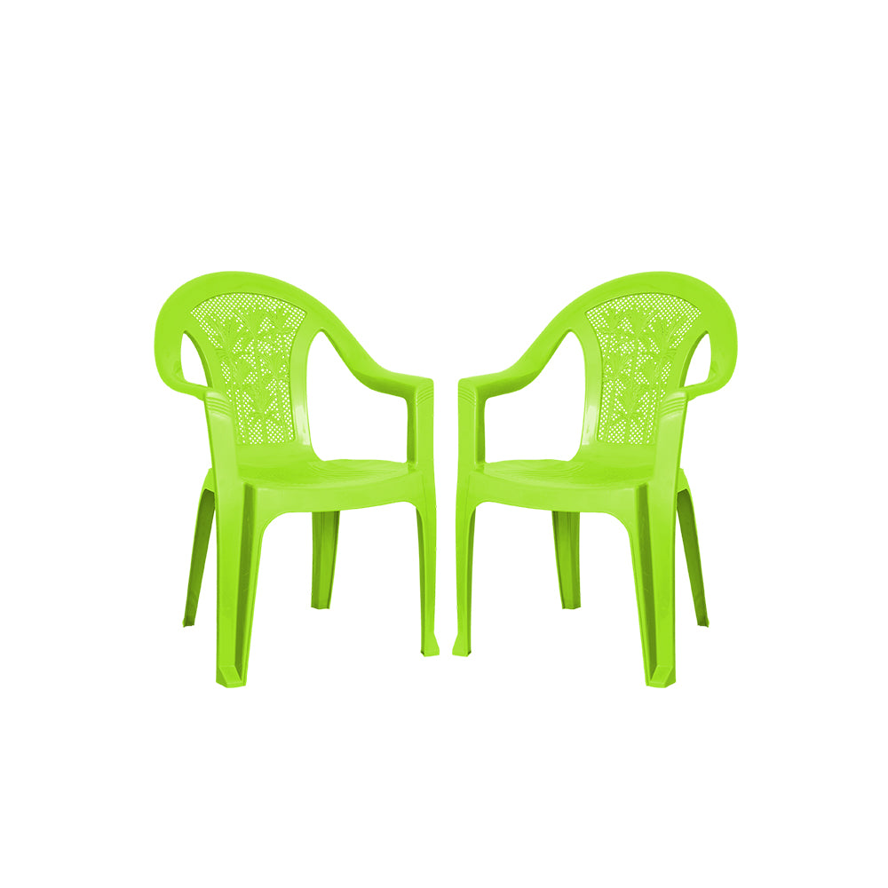 Luxuary Plastic Chair Set of 2