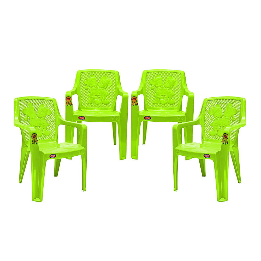 Kido Baby Chair Set of 4 – Cartoon Edition