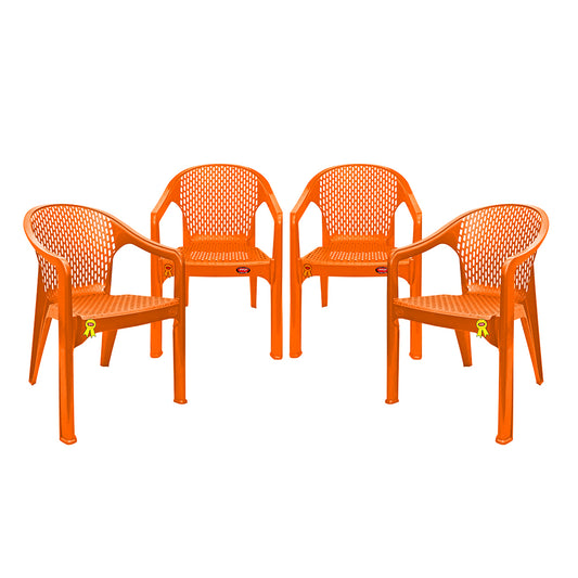 New Diamond Plastic Chair Set of 4