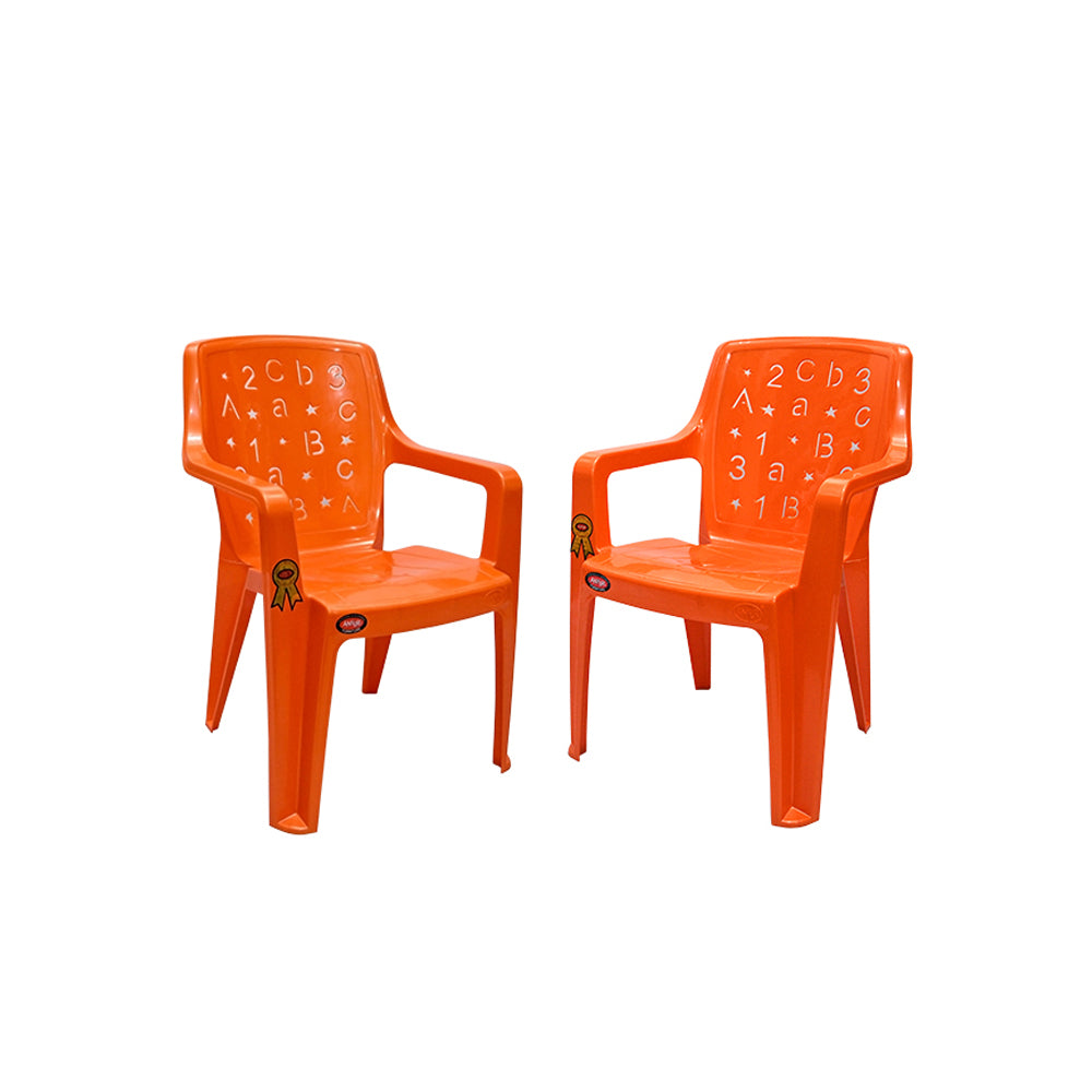 Fun Kid Chair Set of 2 – Alphabet Edition