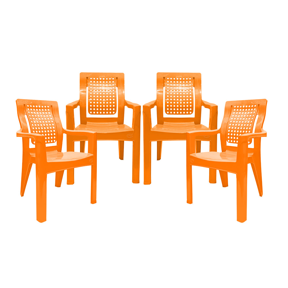 Luma Plastic Chair Set of 4
