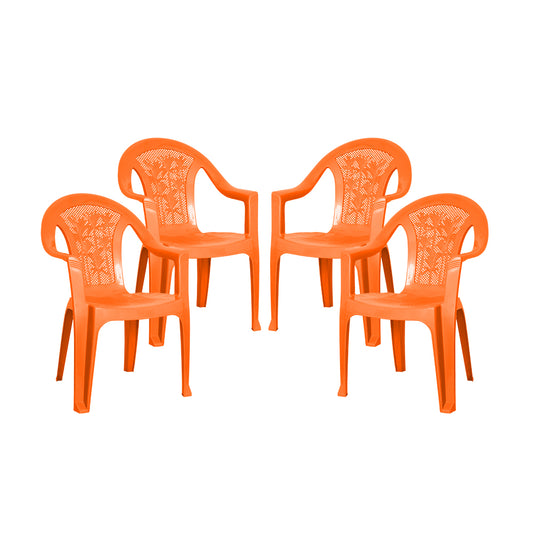 Luxuary Plastic Chair Set of 4