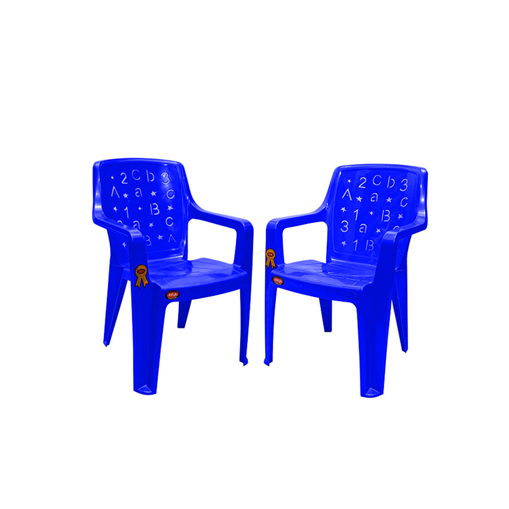 Fun Kid Chair Set of 2 – Alphabet Edition