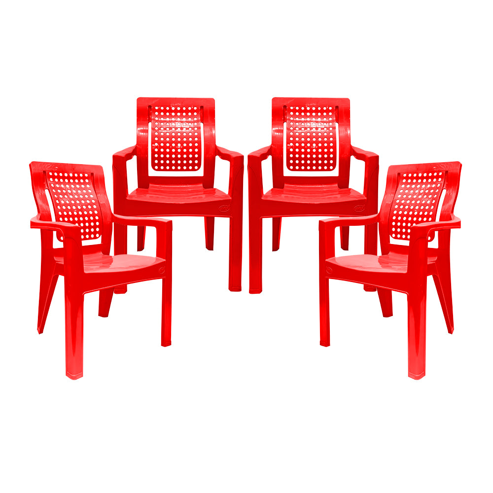 Luma Plastic Chair Set of 4