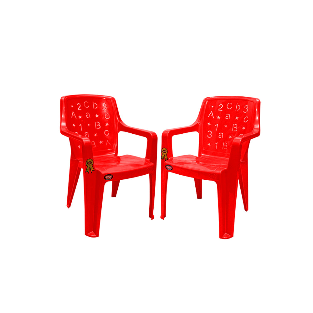 Fun Kid Chair Set of 2 – Alphabet Edition