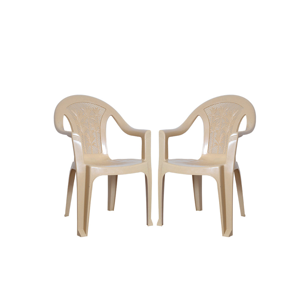 Luxuary Plastic Chair Set of 2