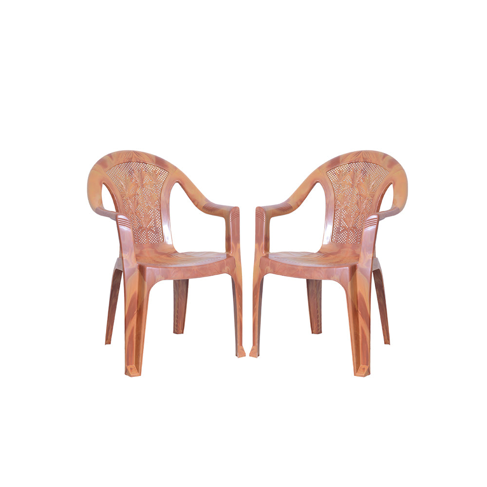 Luxuary Plastic Chair Set of 2