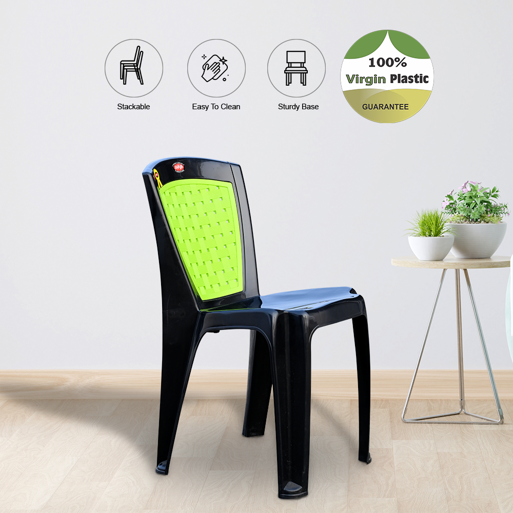 Unique Plastic Chair Set of 2 - Modern Chair