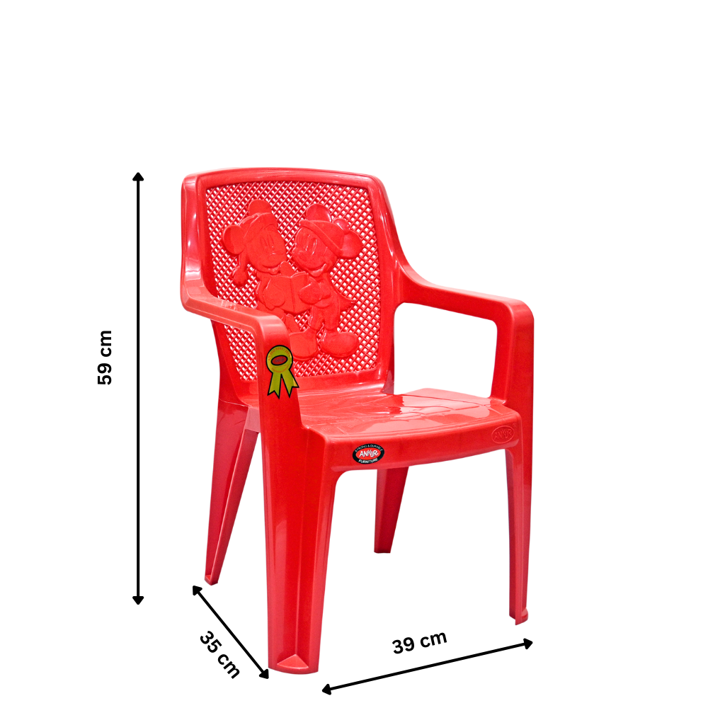 Kido Baby Chair Set of 2 – Cartoon Edition