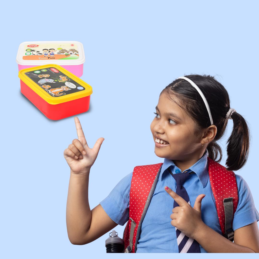 Yummy Lunch Box - Pack of 2