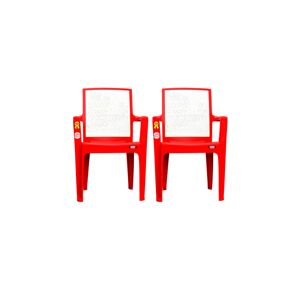 Imperial Plastic Chair Set of 2 - Garden Chair