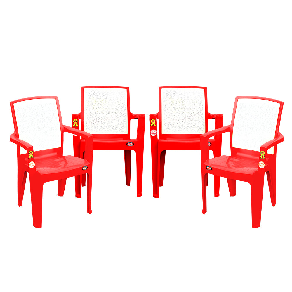 Imperial Plastic Chair Set of 4 - Garden Chair