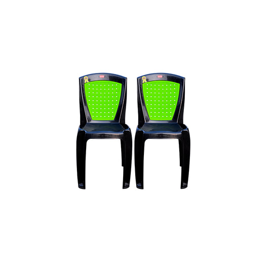 Unique Plastic Chair Set of 2 - Modern Chair