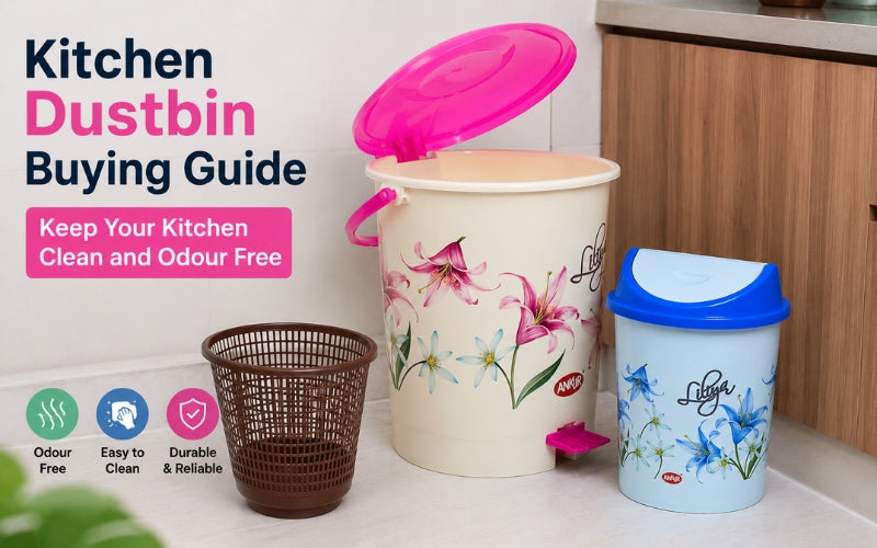 Kitchen Dustbin Buying Guide: Keep Your Kitchen Clean and Odour Free