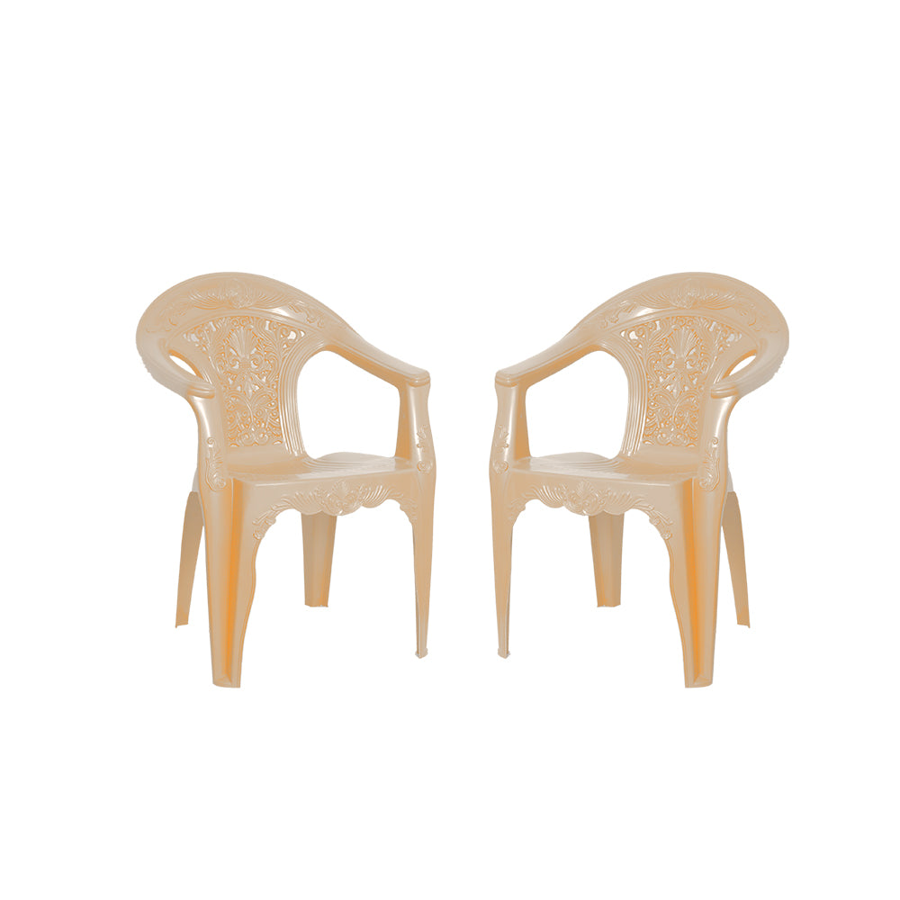 Crown Plastic Chair Set of 2