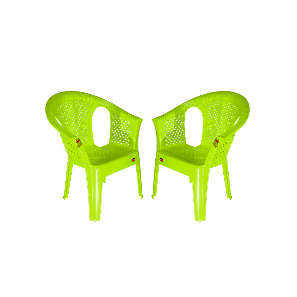 Sofa Plastic Chair Set of 2 - Lounge Seating
