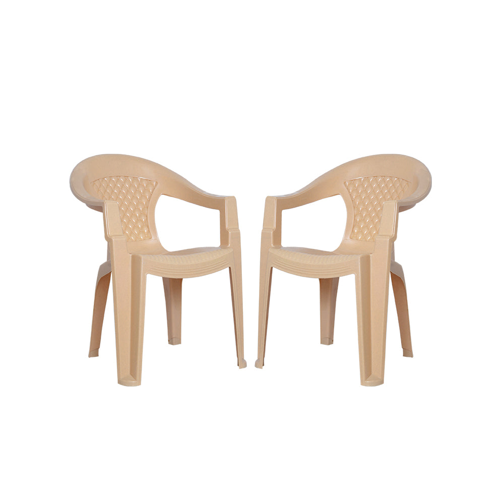 Burfy Plastic Chair Set of 2