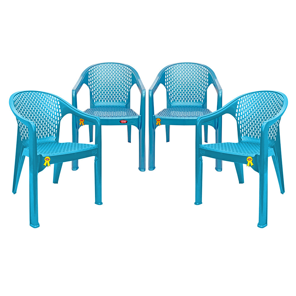 New Diamond Plastic Chair Set of 4