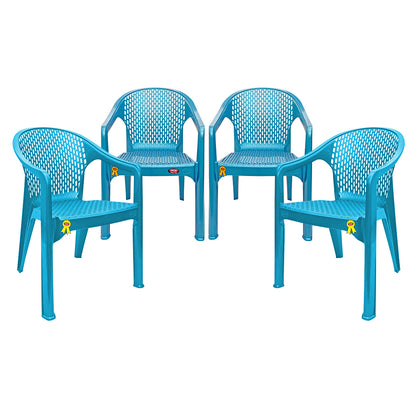 New Diamond Plastic Chair Set of 4