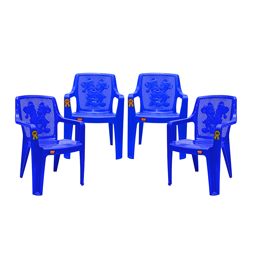 Kido Baby Chair Set of 4 – Cartoon Edition