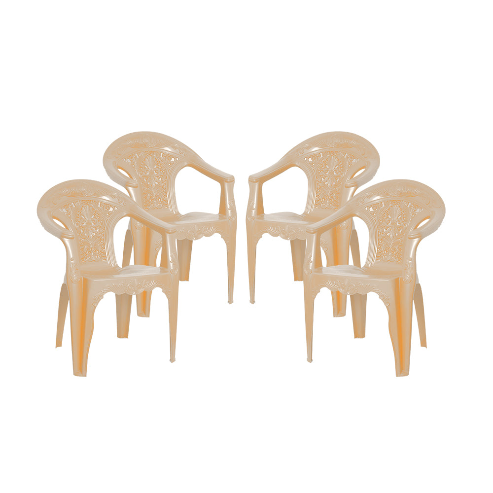 Crown Plastic Chair Set of 4