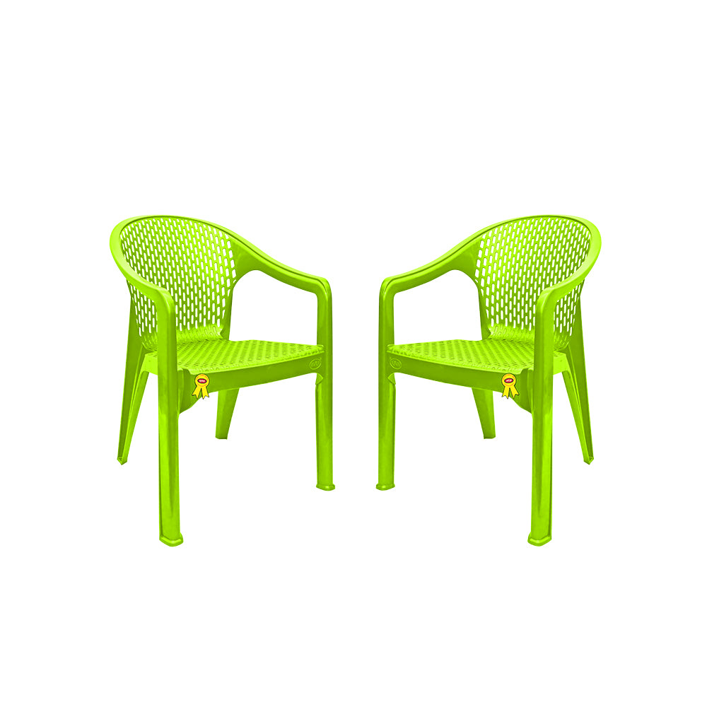 New Diamond Plastic Chair Set of 2