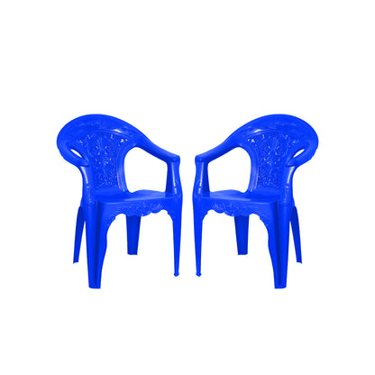 Crown Plastic Chair Set of 2