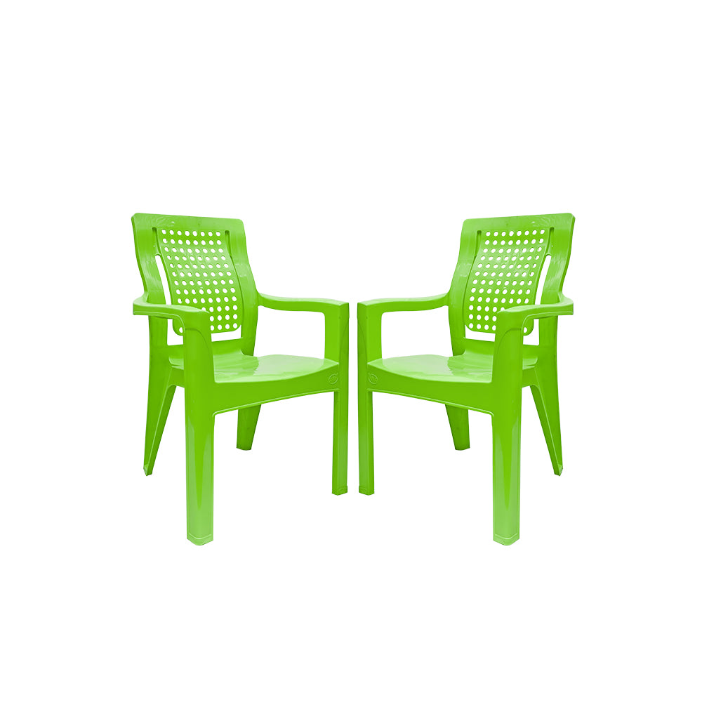 Luma Plastic Chair Set of 2