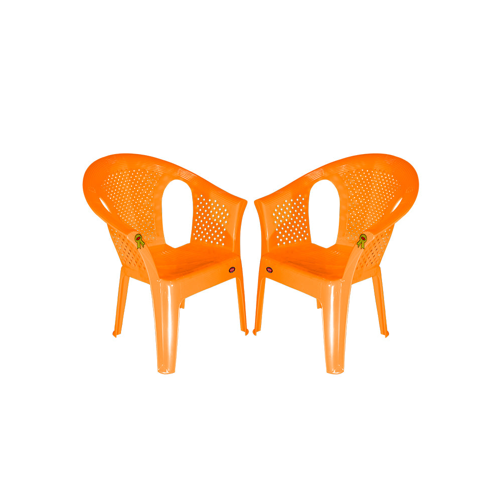 Sofa Plastic Chair Set of 2 - Lounge Seating