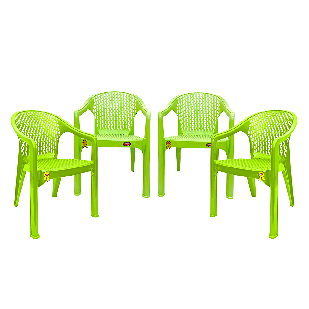 New Diamond Plastic Chair Set of 4