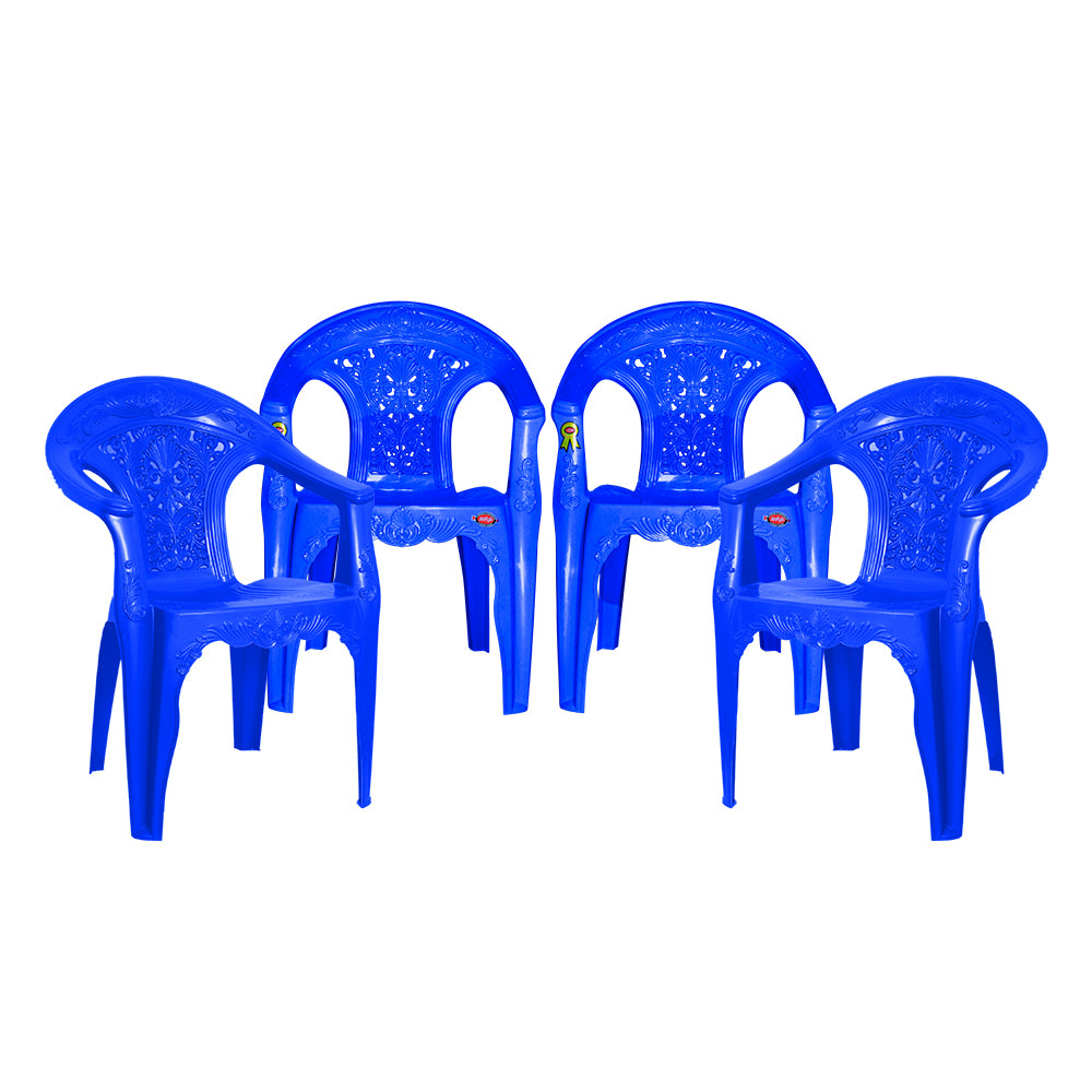 Crown Plastic Chair Set of 4