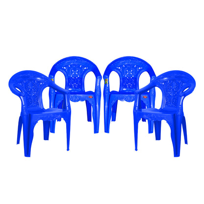 Crown Plastic Chair Set of 4