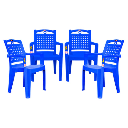 Comfy Plastic Chair Set of 4 - Dining Chair