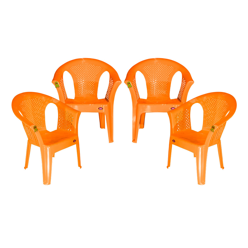 Sofa Plastic Chair Set of 4