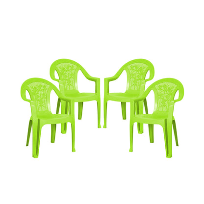 Luxuary Plastic Chair Set of 4