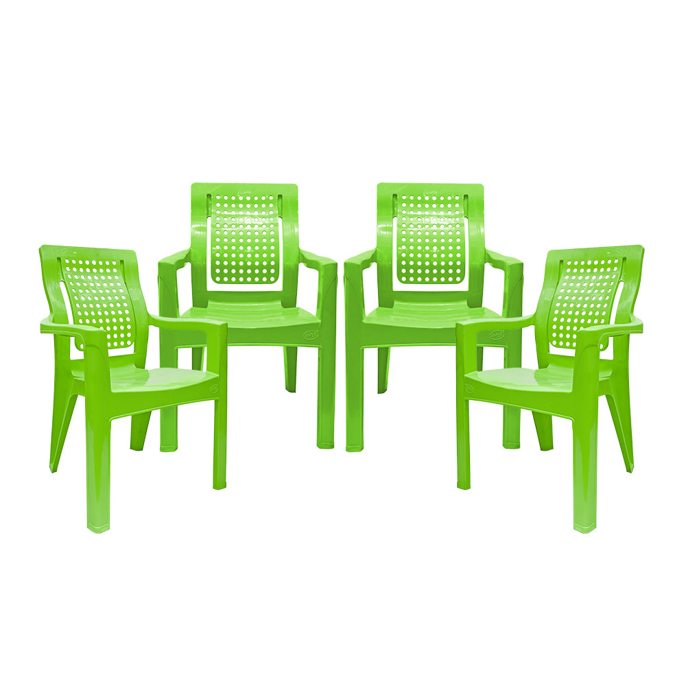 Luma Plastic Chair Set of 4