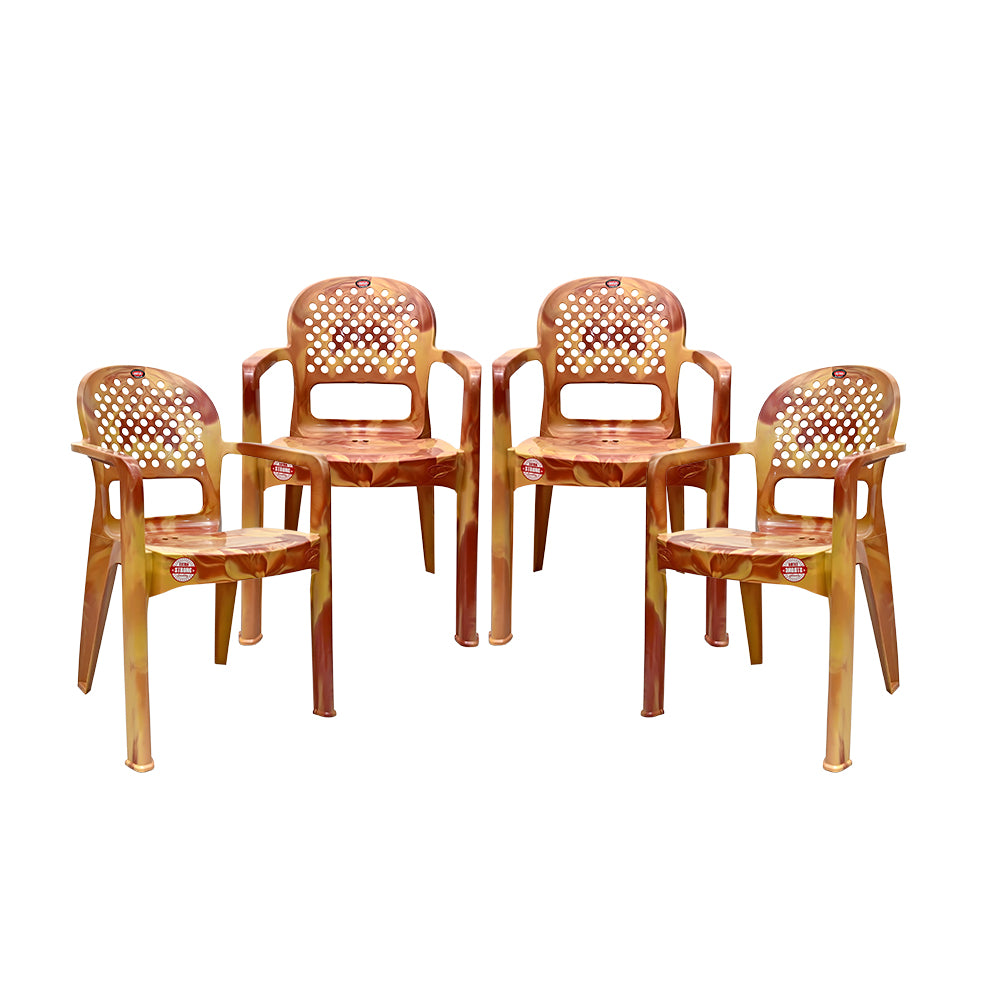 Kiku Plastic Chair Set of 4