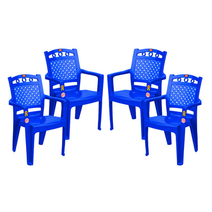 Majesty Plastic Chair Set of 4- Luxurious Seating