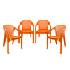 Plastic Chairs with Arms