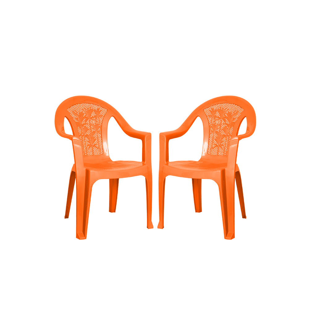 Luxuary Plastic Chair Set of 2