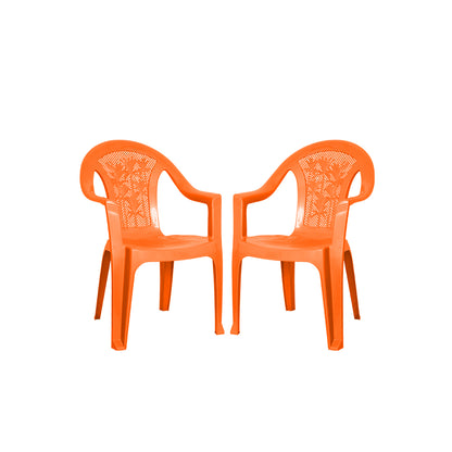 Luxuary Plastic Chair Set of 2