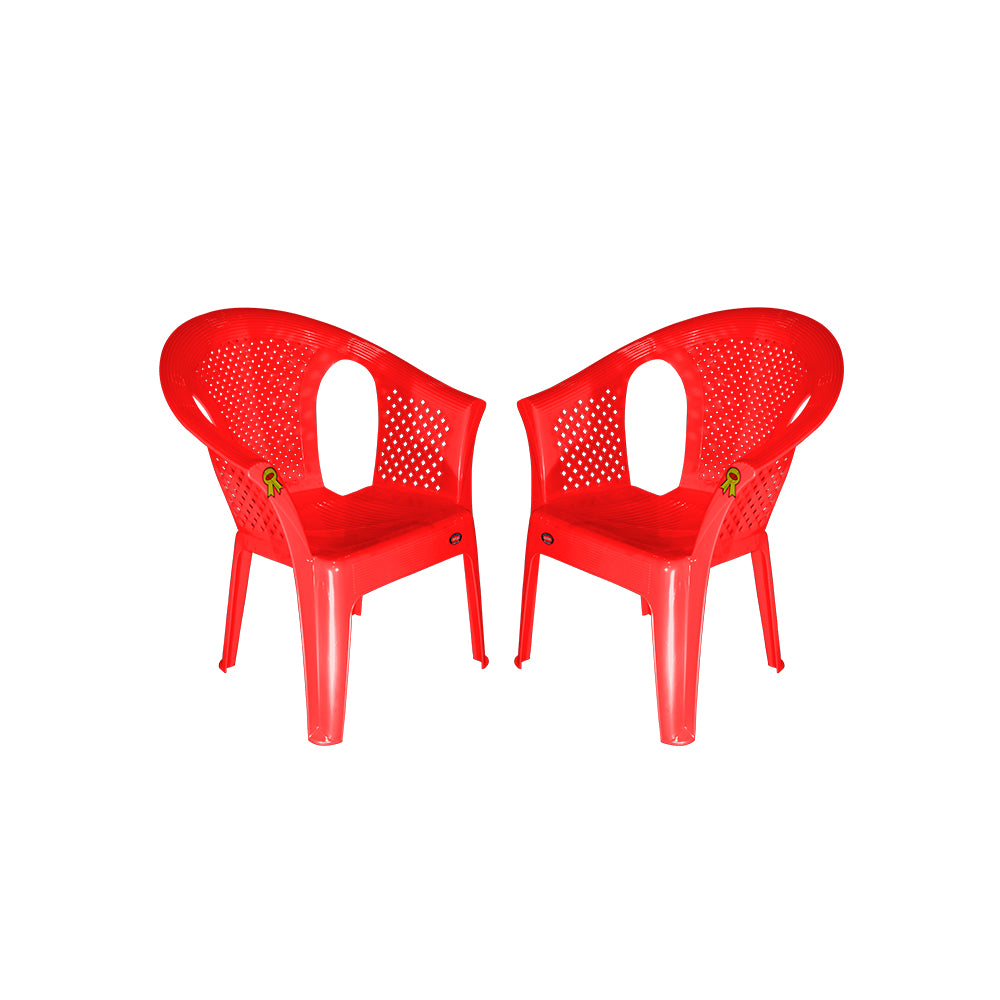 Sofa Plastic Chair Set of 2 - Lounge Seating