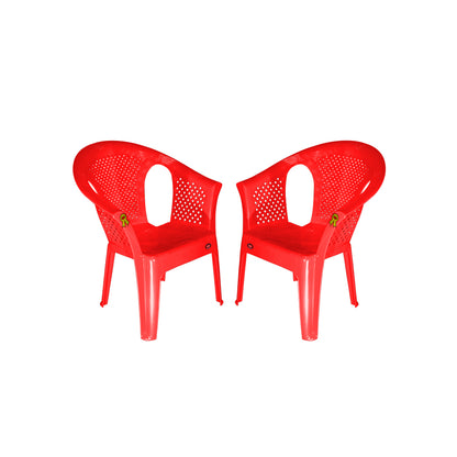 Sofa Plastic Chair Set of 2 - Lounge Seating