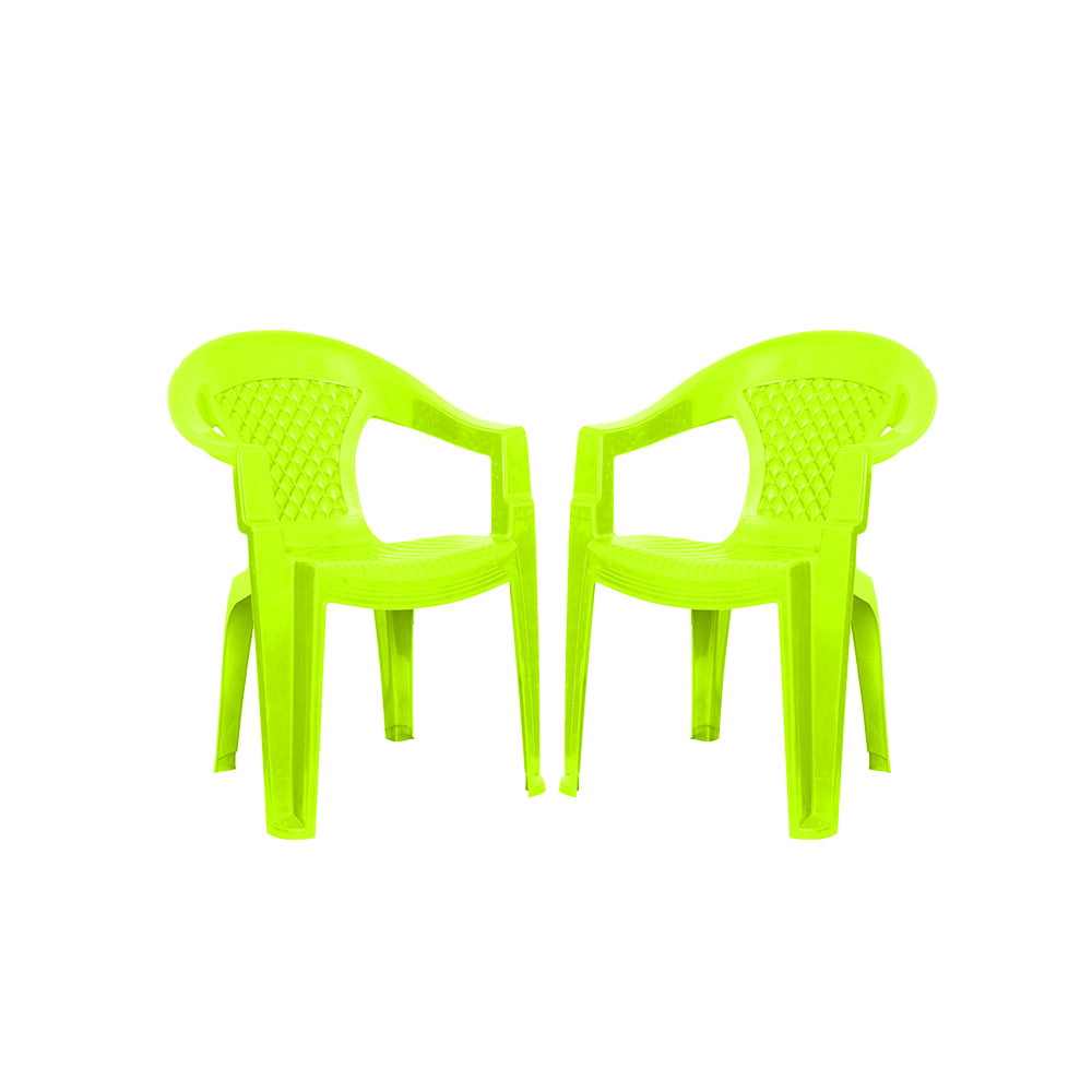 Burfy Plastic Chair Set of 2