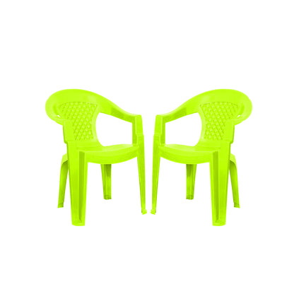 Burfy Plastic Chair Set of 2
