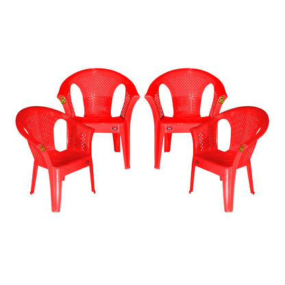 Sofa Plastic Chair Set of 4